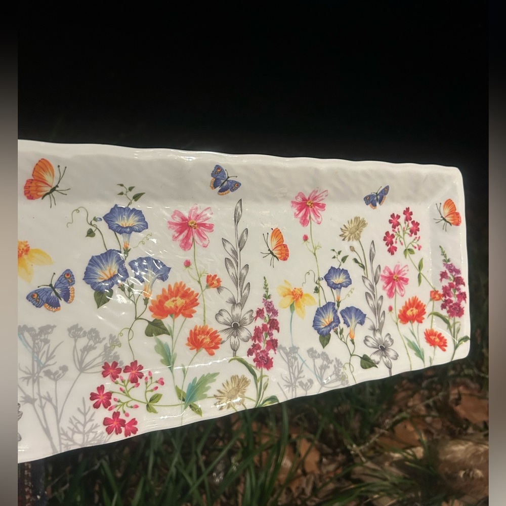 Final!!!! LEMONADE long floral tray!. SUMMER IS HERE!! by the FARMHOUSEl